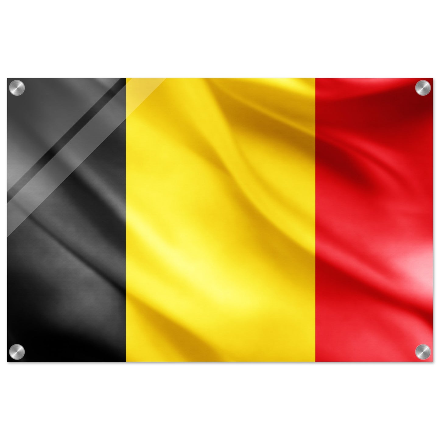 Belgium Flag - Acrylic Print