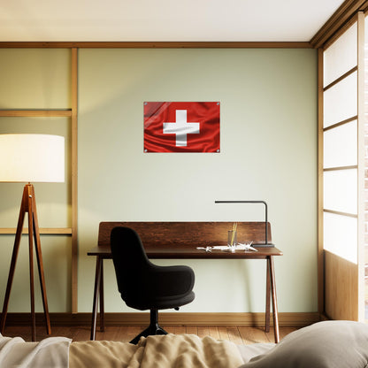 Switzerland Flag -  Acrylic Print