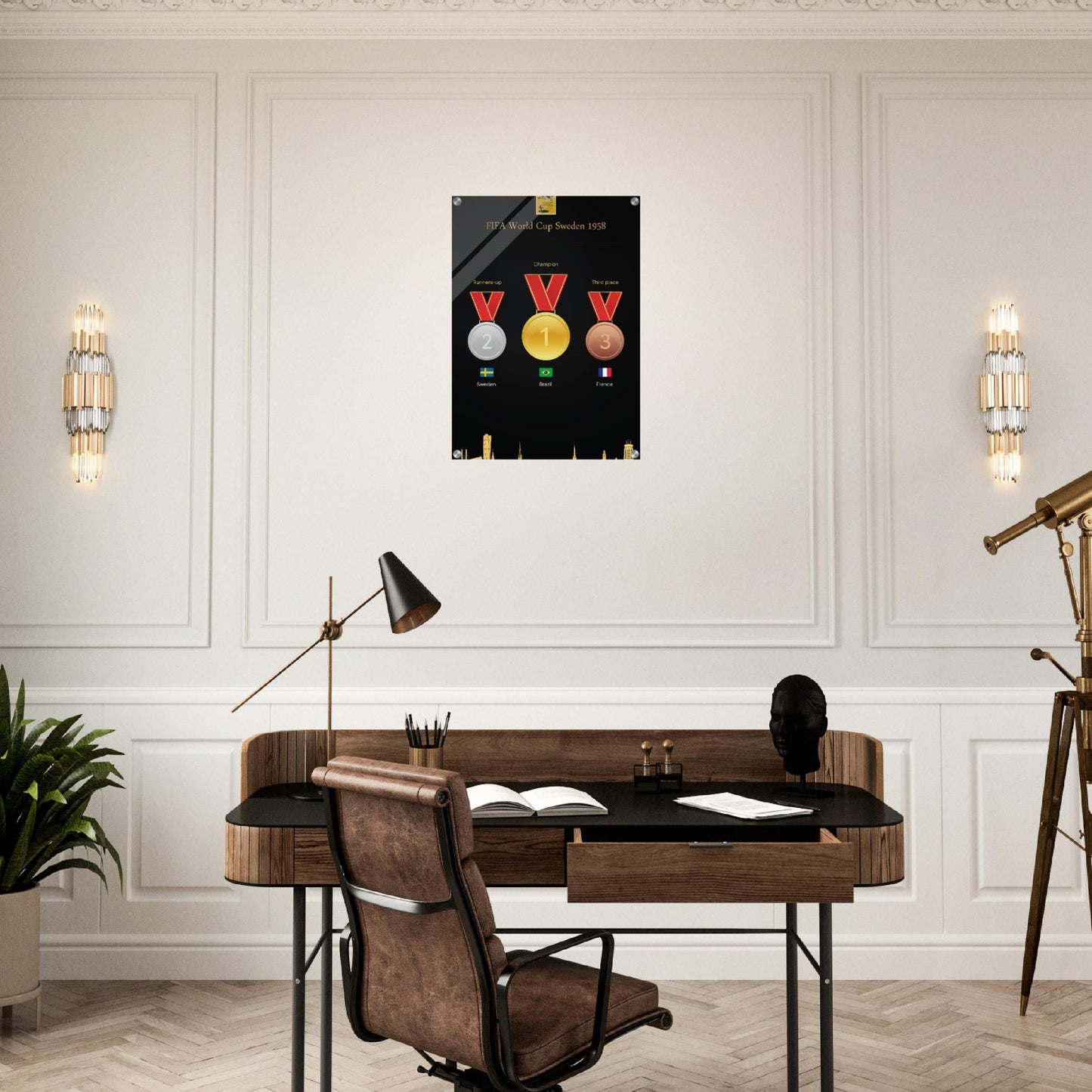 FiFa World Cup 1962 Chile ( 1930-2022) - Acrylic Prin