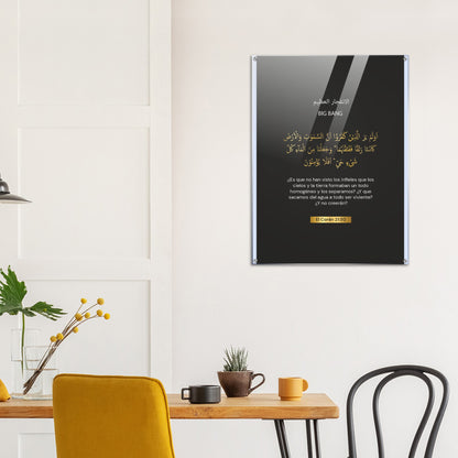 Big Bang in  Spanish  Acrylic Poster